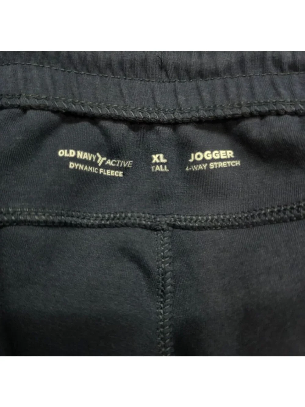Mens Old Navy Blue Dynamic Fleece Tapered-Fit Sweatpants Drawstring Size XLT